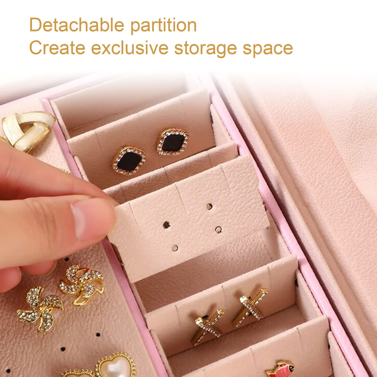 BLING BURROW Luxury Jewelry Box with Lock & Key | RAMODO JEWELRY